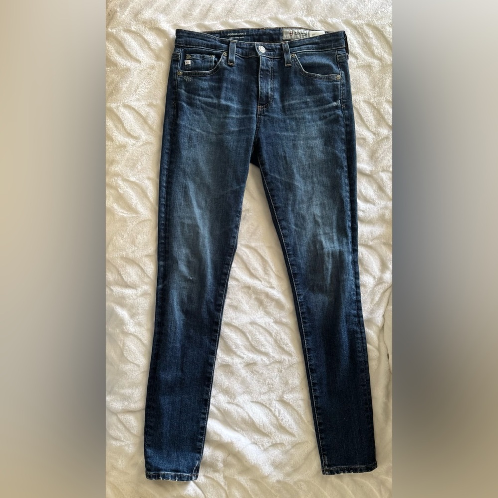 AG Adriano Goldschmied Dark Blue Skinny Jeans